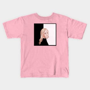 January Portrait Kids T-Shirt